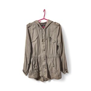 Max Jeans Olive Green Utility Jacket